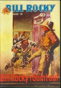 Bill Rocky n.o 78 de 1952 - ¡EXCELENTE Z0 sin leer! CUADERNO NOVELA PABEL WESTERN RAREZA - Imagen 1 de 3
