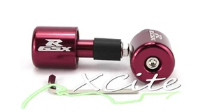 Red barends bar ends SUZUKI GSXR600 GSXR750 GSXR1000 GSXR GSX-R #BE057# - Picture 1 of 1