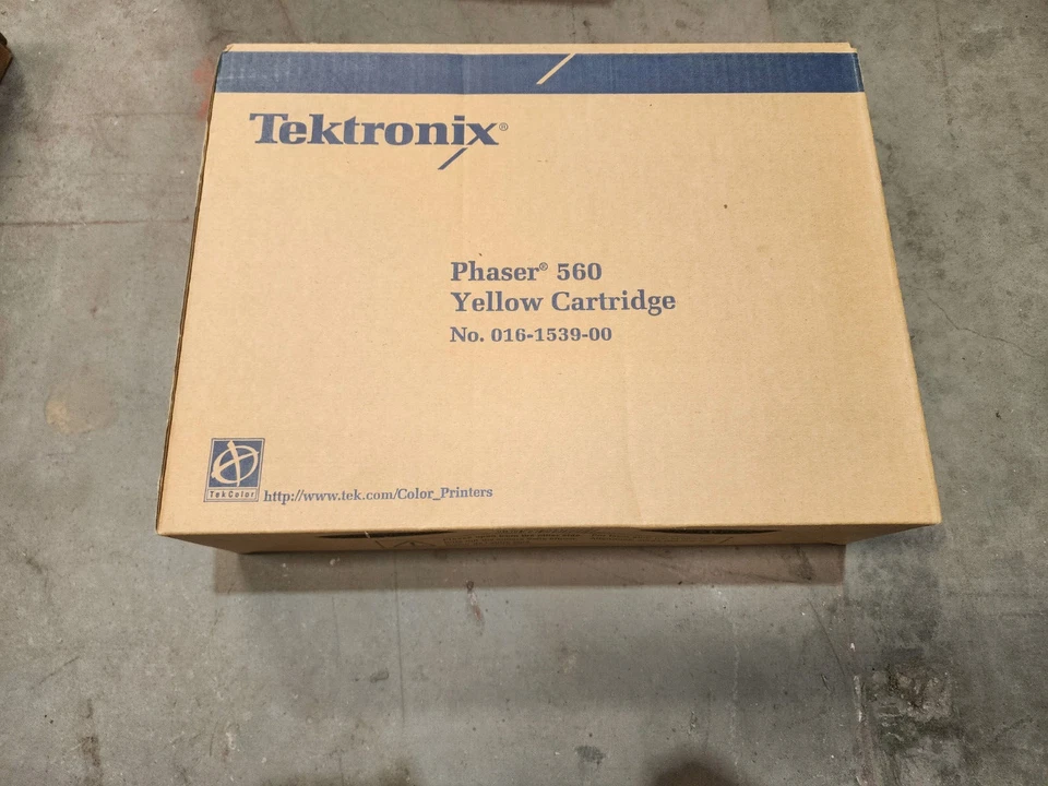 Tektronix 016-1539-00 Phaser 560 Cyan Cartridge NEW! - Image 1 of 1