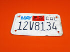 original USA Kennzeichen Nummernschild licens plate California klein Motorrad #4
