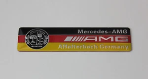 Emblema insignia interior Mercedes AMG para A35 A 45 C45 C63 E53 E63 S63 GLE CLE S63 - Imagen 1 de 2