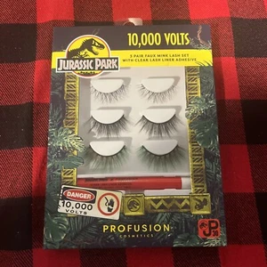 Jurassic Park Profusion Cosmetics 30 10,000 Volts Faux Mink Eyelash Set - Zz - Picture 1 of 1
