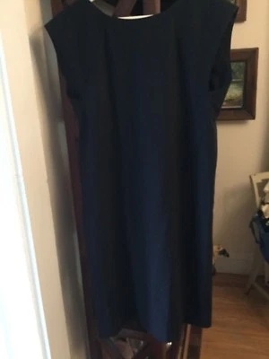 NUEVO Vestido Helmut Lang Negro Lana Sin Mangas atemporal - 6 Foto 1 de 4