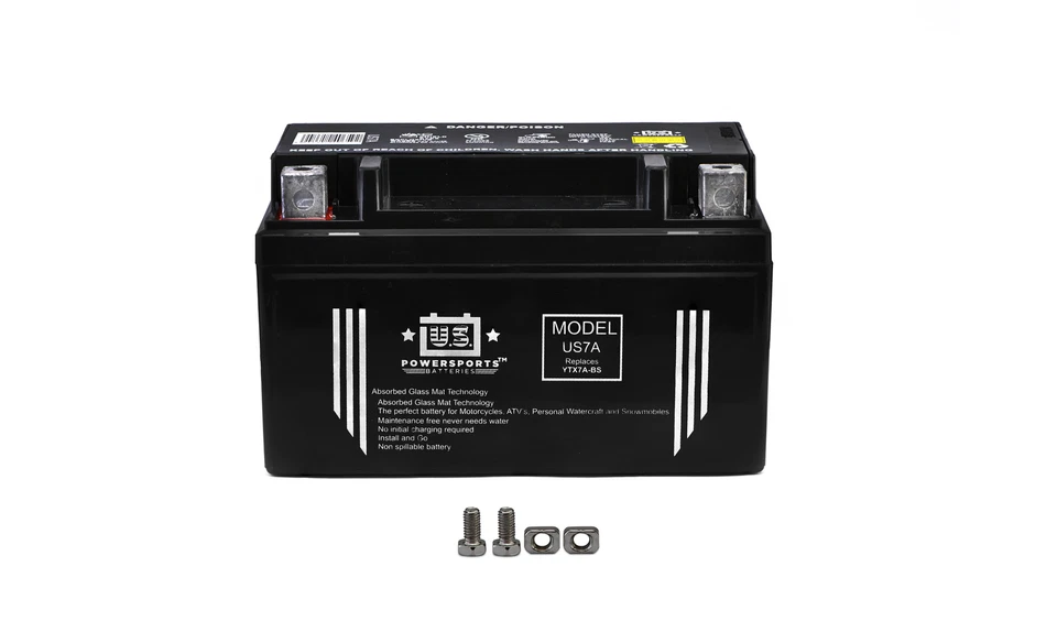 US Powersports Battery For Qingqi QM125T-10A(A) 125 2008 - Image 1 of 3