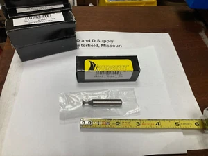 Interstate DC4503HS, 3/8", 45°, High Speed Steel, Dovetail Cutter, 2" OAL - Picture 1 of 5