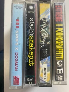 Slash/Kings X/Living Colour/Extreme X 4 Cassette - Picture 1 of 5