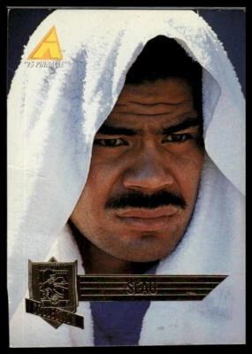 1995 Pinnacle Club Collection #218 Junior Seau - Image 1 of 2