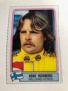 1984 Panini F1 Grand Prix Scratch N Play Keke Rosberg NEU NEAR MINT - Bild 1 von 4