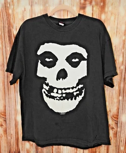 Vintage 2001 Misfits Crimson Ghost Cinder Block Double-Sided Shirt Size XL - Picture 1 of 7