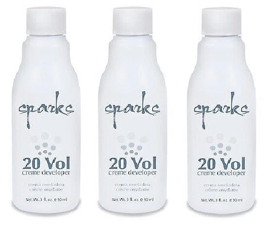 Paquete de 3 - Sparks 20 Vol Creme Developer, 3 OZ Foto 1 de 1