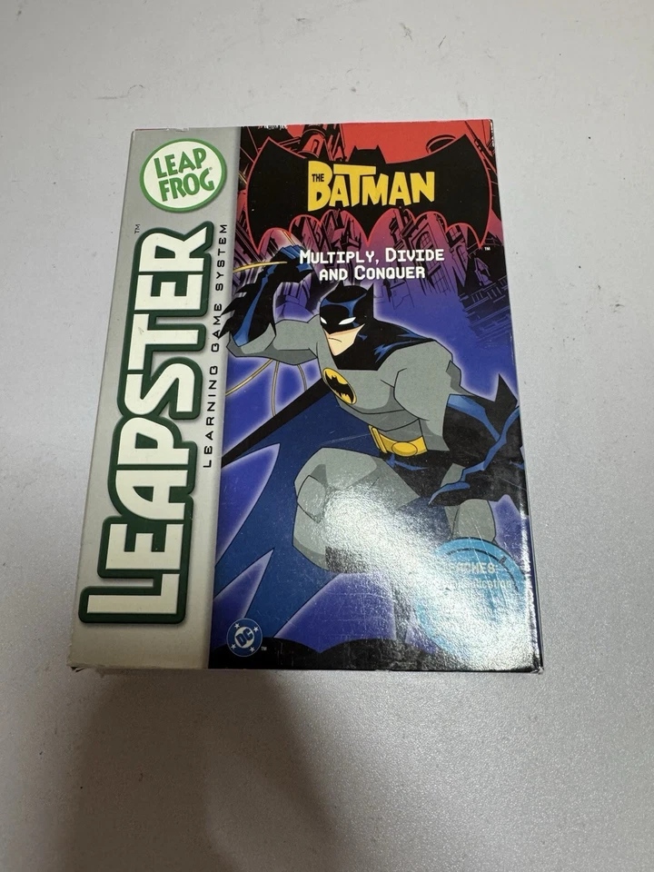 Leapster Batman Multiply Divide and Conquer 3rd 4th grade Math - Image 1 of 4