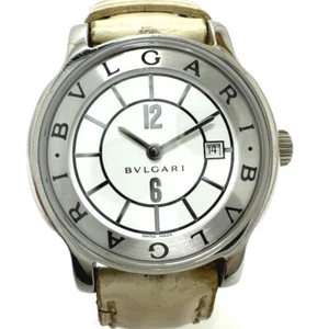 BVLGARI ST29S Solo tempo Quartz Date Wristwatch - Picture 1 of 10