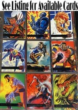 1994 Fleer Ultra X-Men Base Cards You Pick Finish Your Set!