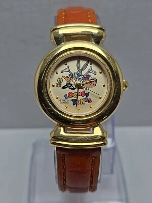 Womens Vintage 1994 Looney Tunes Armitron Bugs Bunny Friends Watch New Battery - image 1 of 4