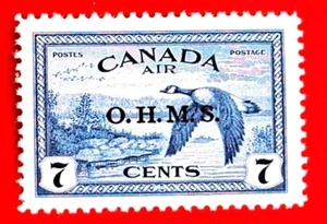 Canada Stamp CO1 BOB Airmail O.H.M.S. MH VF - Picture 1 of 1
