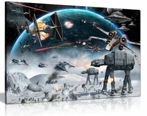 Star Wars Canvas Wall Art Picture Print - Picture 1 of 5