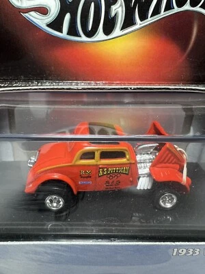 Willy’s Orange Gasser 2001 Hot Wheels 1933 edición limitada nuevo en caja sin abrir. Foto 1 de 4
