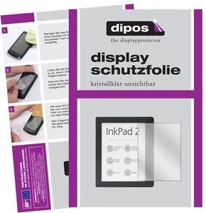 2x Screen Protector for Pocketbook InkPad 2 PB840 Protection Crystal Clear dipos - Picture 1 of 4