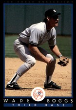 1993 Barry Colla All-Star Game Wade Boggs #7 Boston Red Sox