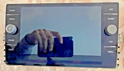 VOLKSWAGEN 8"  DISPLAY 5G6919605A ORIGINALE PER GOLF7-POLO-TIGUAN-Q2-Q3 PASSAT   - Immagine 1 di 2