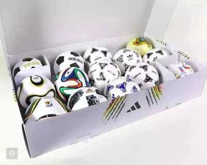 Adidas historical mini ball set 14 pcs FIFA World cup 1970 to 2022 Soccer Size 1 - Picture 1 of 15