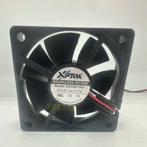 1 pz Xinruilian 6015 RDH6015B1 DC12V 0,17A ventola di raffreddamento doppia sfera 6CM - Foto 1 di 3