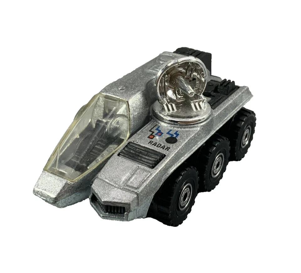 Vintage Hot Wheels Action Command Radar Ranger Metalflake Silver Die Cast - Image 1 of 4