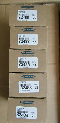 BULK  LOT 5 X BANNER T30SP6LP 32488 PROXIMITY SENSORS  UNUSED - Image 1 of 4