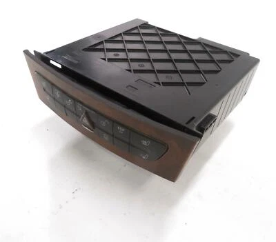 2008 MERCEDES CLS63 AMG (C219) CENTRAL LOCK HAZARD HEATED SEAT SWITCH (WALNUT) - Image 1 of 4