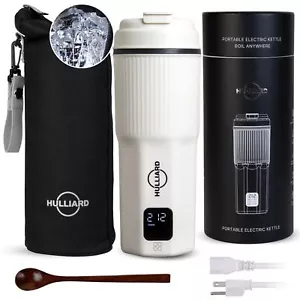 Travel Electric Kettle - 316 Stainless Steel Portable Tea Kettle & Water Heat... - Picture 1 of 7