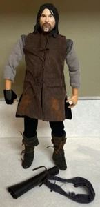 2003 Lord Of The Rings LOTR ARAGORN Action Figure Moveable 12" Loose Figure - Picture 1 of 2