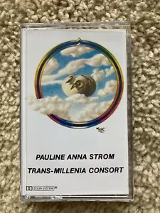 PAULINE ANNA STROM TRANS-MILLENIA CONSORT CASSETTE RE private new age synth PINA - Picture 1 of 4