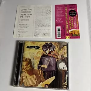 Green Day – Insomniac (CD, 1995) Japan Bonus Track Obi WPCR-450 - Picture 1 of 7