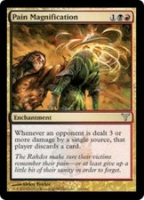 WOTC MtG Dissension Pain Magnification (U) NM