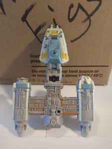 Star Wars Action Fleet Series Gold Leader Yellow Variant Y-Wing Fighter 1996 - Picture 1 of 7