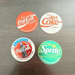 1993 Coca Cola Bottling Company Of Hawaii set of 4 pogs Diet Coke Sprite Classic - Picture 1 of 5