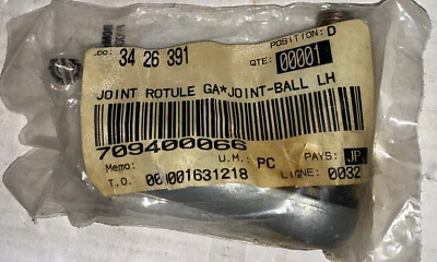 Bombardier/Can-Am DS650 Traxter Outlander 709400066 L.H. Ball Joint NOS New ATV - Image 1 of 4