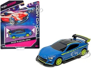 Subaru BRZ 2019 azul "Tokio Mod" 1/64 modelo de coche fundido a presión de Maisto 15494-22 C - Imagen 1 de 1