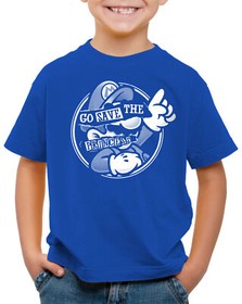 Go Save the Princess Kinder T-Shirt mario switch