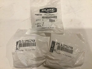 Qty 3 NOS Bolt Polaris 7512520 ATV Sportsman 400 500 Ranger RZR 800 Efi - Picture 1 of 2