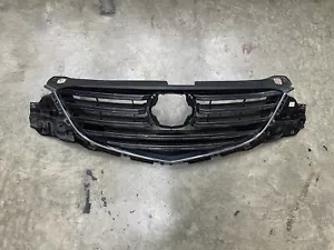 2013-2016 Mazda CX5 CX-5 Front Bumper Upper Grille Chrome Black OEM KA0G-50712 - Picture 1 of 17