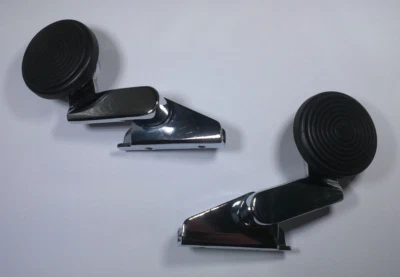 CHROME VENT WING LATCH 套装 大众 T1 可转换 BUG 超级啤酒 1968 - 1979 — 第 1/3 张图片