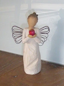 Willow Tree Figur- Engel mit Apfel - You're The Best Ornament TOP - Bild 1 von 9