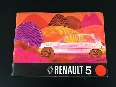 RENAULT 5 LIBRETTO USO MANUTENZIONE MANUALE ISTRUZIONI ORIGINALE ITALIANO OWNER - Immagine 1 di 4