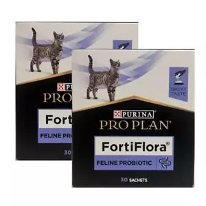 Fσrtiflora1cat Purina Nutritional Probiotic Powder Analizowane składniki Nowy - Zdjęcie 1 z 17