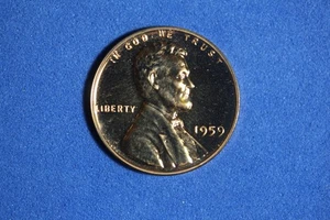 Estate Find 1959 - centavo conmemorativo Lincoln a prueba #K57116 - Imagen 1 de 2