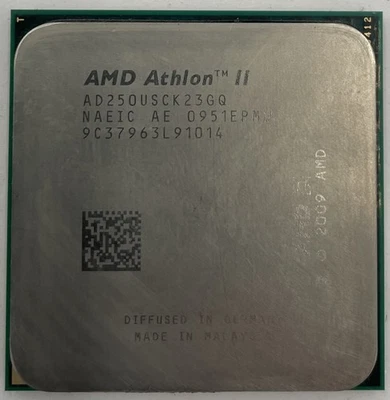 AMD Athlon II X2 250u Desktop CPU Processor- AD250USCK23GQ - Image 1 of 2