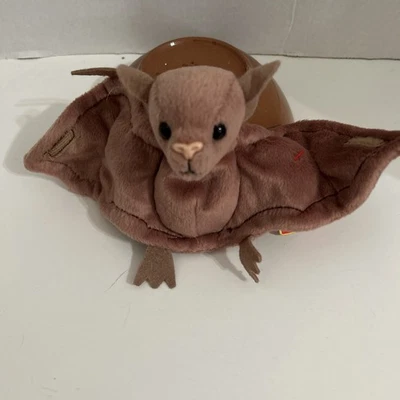 Ty Beanie Baby “Batty” – Retired 1996 – 4th Gen Swing Tag, PVC Pellets, MWMT37/4 - Image 1 of 4