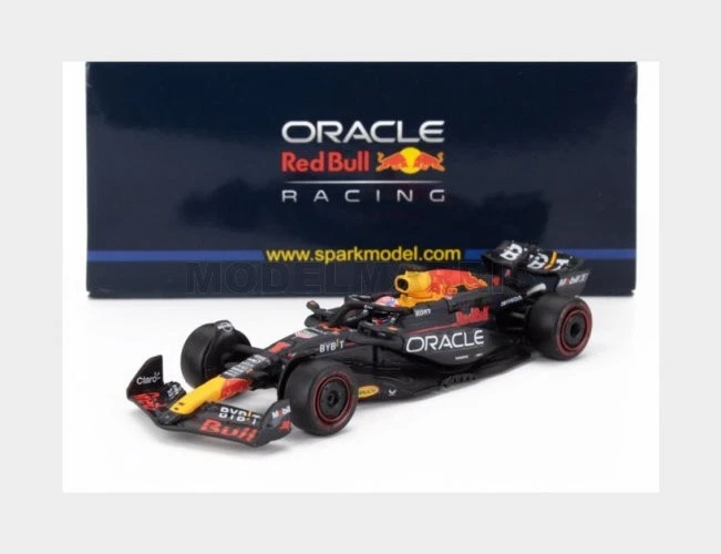 Modellino F1 Spark 1/64 Oracle Red Bull Racing RB20 Winner Bahrain GP 2024 #1...