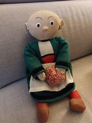 ancienne poupée  figurine tissu Becassine année 1950 30 cm - Photo 1/4